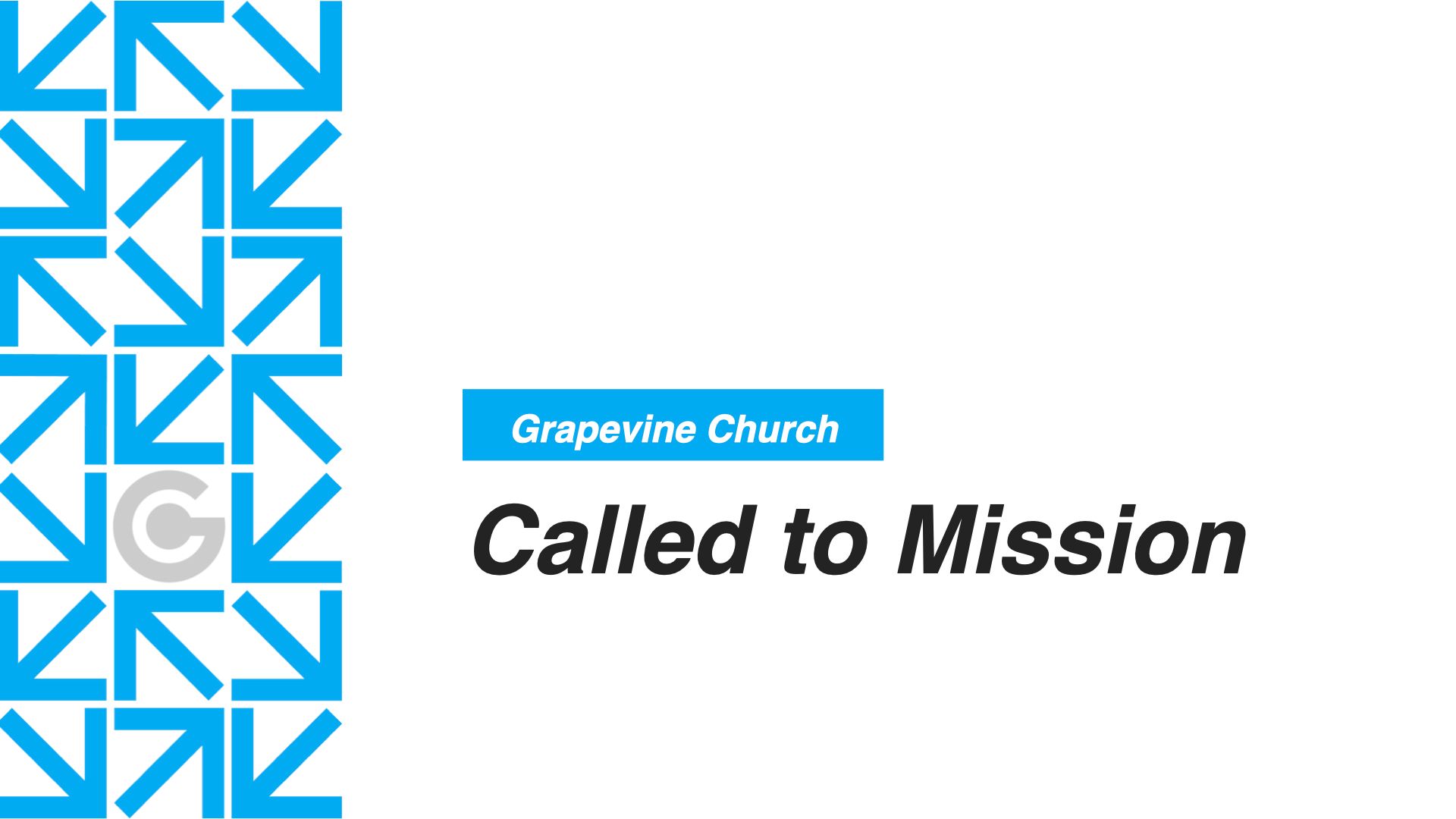 Called To Mission